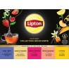 LIPTON Coffret Assortiment Thés Noirs Parfumés (la boîte de 50 sachets)