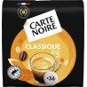 CARTE NOIRE Café dosettes Classique n°5 compatibles Senseo (36 dosettes)