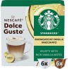 STARBUCKS Café capsules Compatible Dolce Gusto Vanilla Macchiatto By Nescafé Dolce Gusto 12 capsules