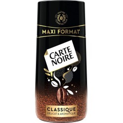 CARTE NOIRE Café soluble...