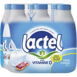 Lait Lactel Vitamine D...