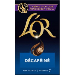 L OR Café moulu décafeiné...