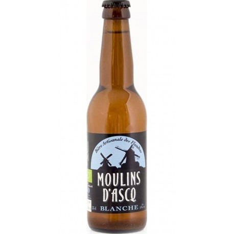 Bière Blanche Moulins d'Ascq 5% 33cl