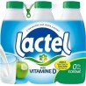Lait Lactel Vitamine D écrémé 1L (pack de 6)