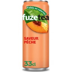 Fuze Tea Fuzetea Pêche 33cl (pack de 6)
