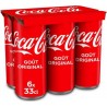 Coca-Cola Original 33cl (lot de 4 packs de 6 soit 24 canettes)