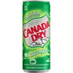 Canada Dry Ginger Ale 33cl (pack de 6)