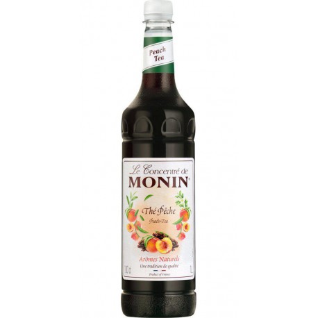 Monin Sirop Concentré Thé Pêche 1L