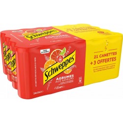Schweppes AGRUMES 33cl...