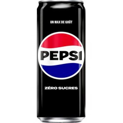 PEPSI Soda au cola sans sucres (pack de 4)