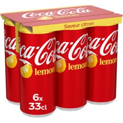 COCA-COLA Soda LEMON 33cl...