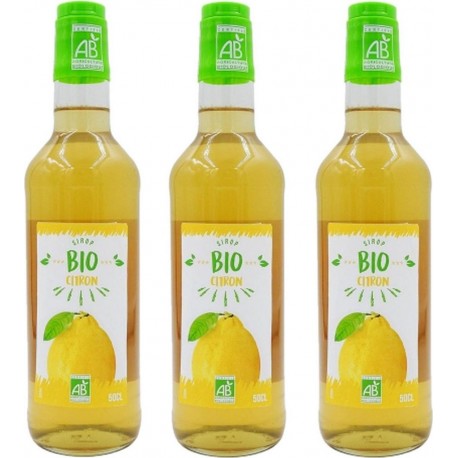 AGIDRA Sirop De Citron Bio France Bouteille 50cl