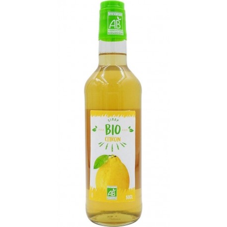 AGIDRA Sirop De Citron Bio France Bouteille 50cl