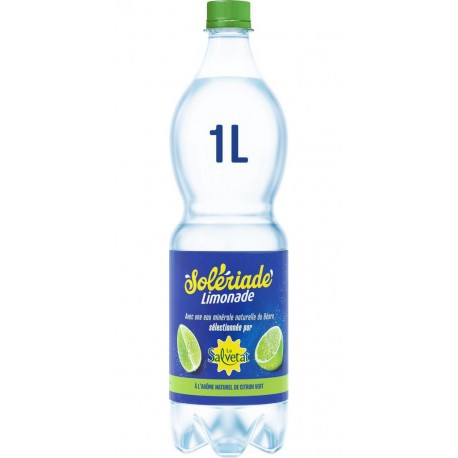 SALVETAT Limonade à l'arôme naturel de Citron Vert Solériade 1L