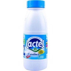 Lait Lactel Vitamine D demi-écrémé 50cl (lot de 18)