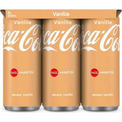 COCA-COLA Cola Vanille 33cl...