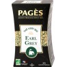 Pages Thé Vert Earl Grey Bio 20 sachets (lot de 3)