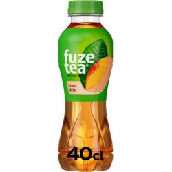 FUZE TEA Boisson Thé Glacé Pêche 40cl (pack de 4)