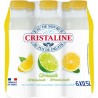 Eau de source Cristaline Jus citronnade 50cl (pack de 6)