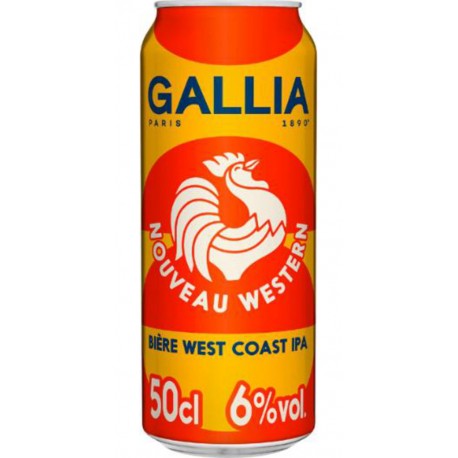 GALLIA Bière Blonde West Coast IPA 6% GALLIA