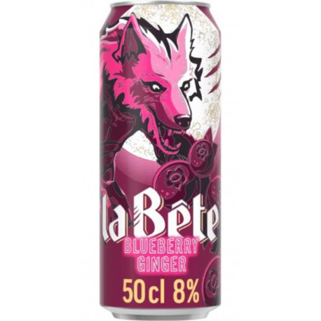 LA BETE Bière Blueberry Ginger 8% LA BETE