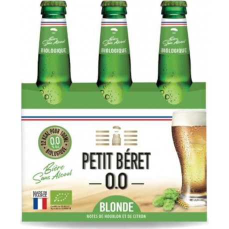 LE PETIT BERET Bière Blonde Sans Alcool Bio 0,0%L