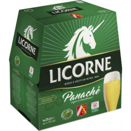 LICORNE Bière Panaché Alsacien Léger & Désaltérant 0,9% LICORNE