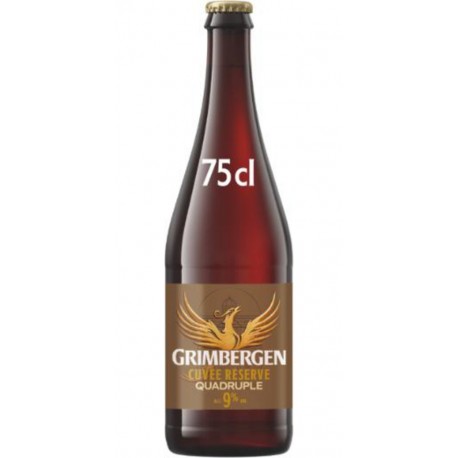 GRIMBERGEN Bière Quadruple 9% Cuvée Réserve GRIMBERGEN