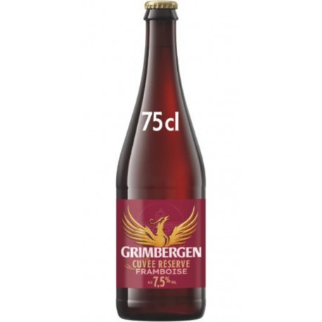 GRIMBERGEN Bière Framboise 7,5% Cuvée Réserve GRIMBERGEN