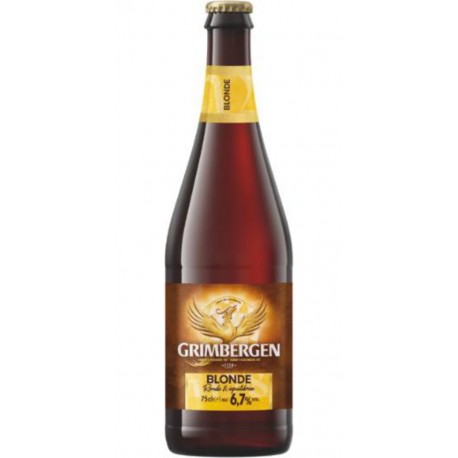 GRIMBERGEN Bière Blonde d'Abbaye 6,7% GRIMBERGEN