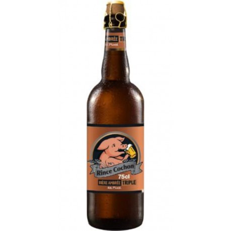 RINCE COCHON Bière Ambrée Triple 7% RINCE COCHON
