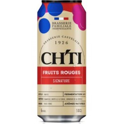 CH'TI Bière Aromatisée aux Fruits Rouges Signature 6% CH'TI