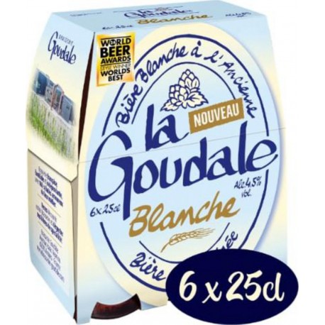 LA GOUDALE Bière Blanche à l'Ancienne 4,5% LA GOUDALE