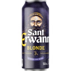 SANT ERWANN Bière Blonde 7%...