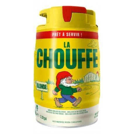 LA CHOUFFE Bière Blonde Belge 8% LA CHOUFFE