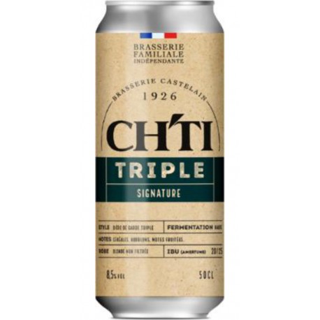 CH'TI Bière Blonde Triple Signature 8,5% CH'TI