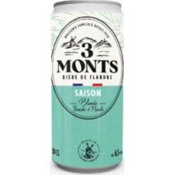 3 MONTS Bière Blonde 6,5% 3...
