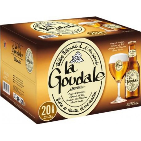 LA GOUDALE Bière Blonde à l'Ancienne 7,2% LA GOUDALE