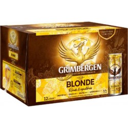 GRIMBERGEN Bière Blonde...