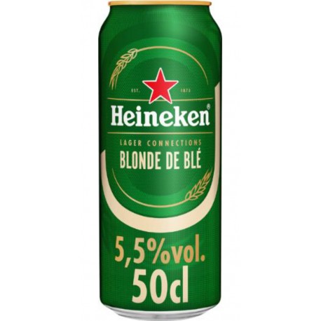 HEINEKEN Bière Blonde de Blé Lager Connections 5,5% HEINEKEN