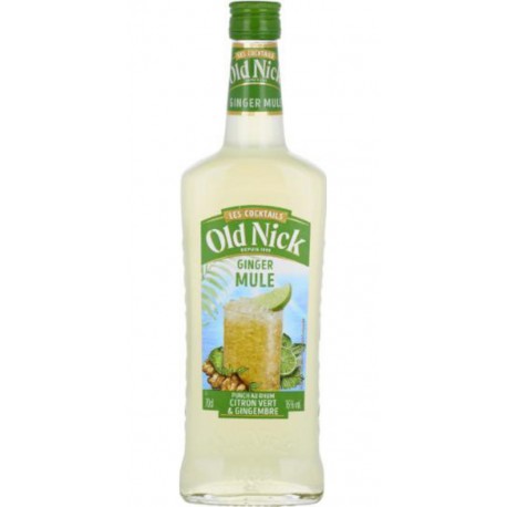 OLD NICK Cocktail Ginger Mule Old Nick 70 cl 16° à base de rhum OLD nickcl