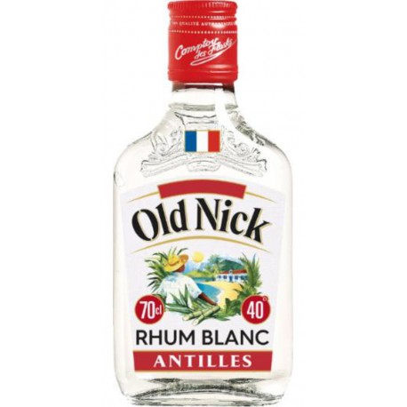 OLD NICK Rhum Blanc Traditionnel des Antilles 40%L