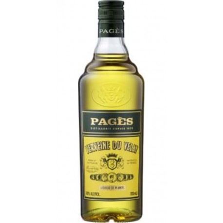 PAGES Liqueur Verveine Jaune du Velay 40% PAGES