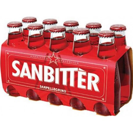 SAN PELLEGRINO Apéritif Sanbitter Rouge Sans AlcoolL