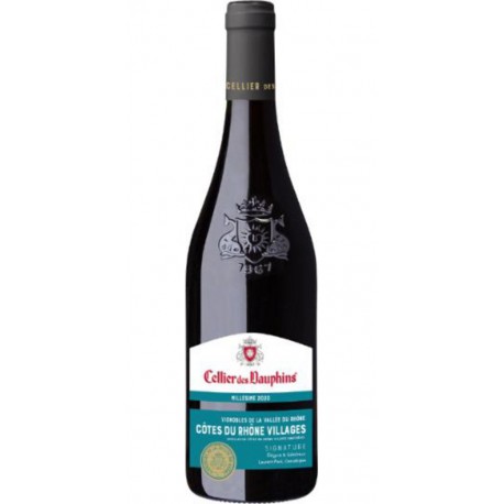 CELLIER DES DAUPHINS Vin Rouge Côtes Du Rhône Syrah CELLIER DES DAUPHINS