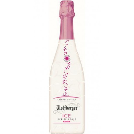 WOLFBERGER Crémant Rosé AOC d'Alsace Ice Petite Folie WOLFBERGER