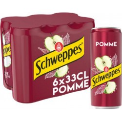 SCHWEPPES Soda Saveur Pomme...