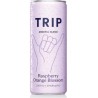 TRIP Boisson Pétillante Saveur Framboise et Fleur d'Oranger TRIP