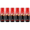 SODASTREAM Lot De 6 Concentrés Cola 440ml