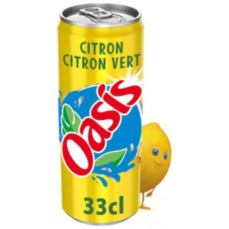 OASIS Boisson aux Fruits Saveur Citron Citron Vert OASIS